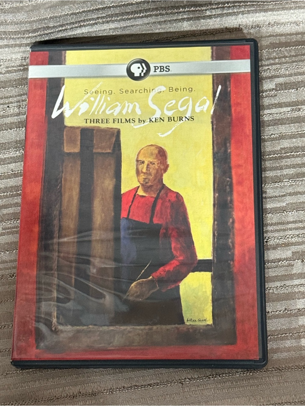 William C. Segal PBS Three Films DVD - Yellow & Red Cover Art